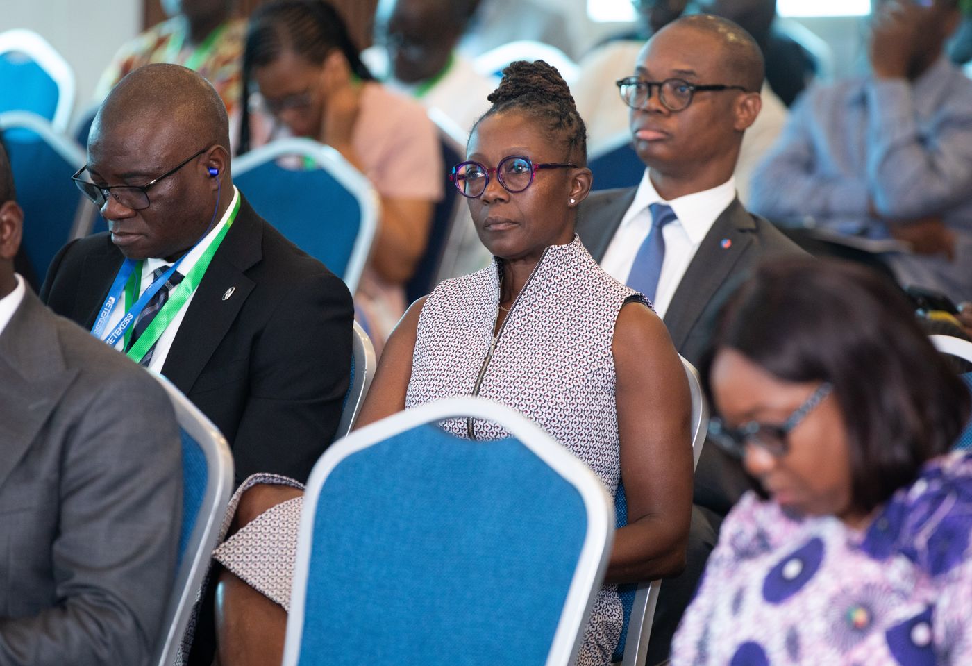 Delegates seated during a Benin Deal Room 2026 discussion