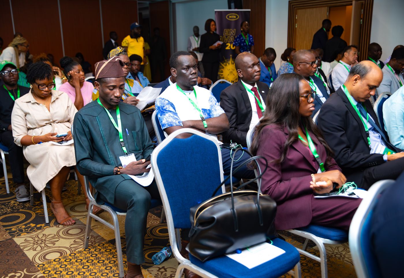 Delegates following a Benin Deal Room 2026 session