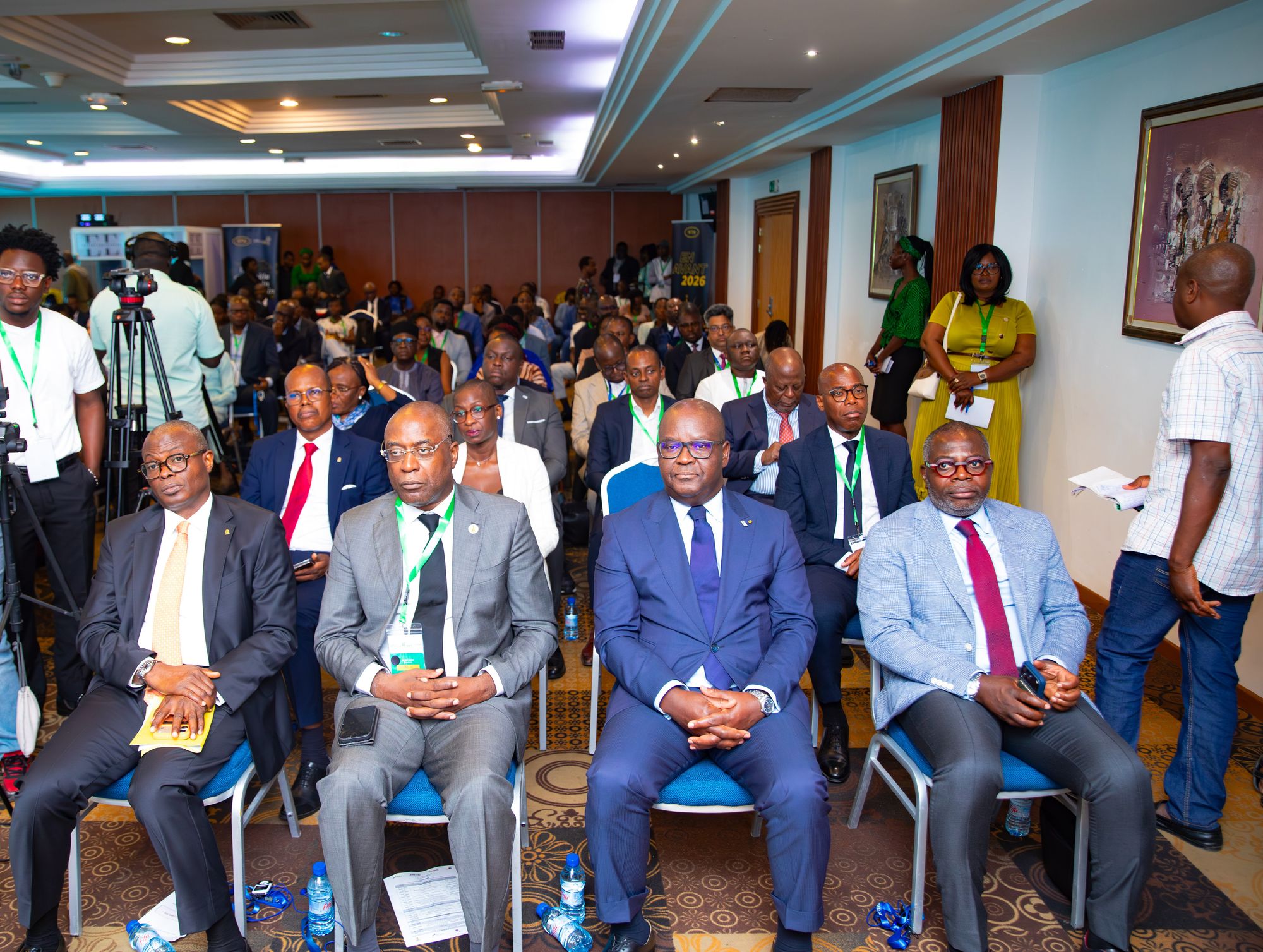 Front row of delegates at Benin Deal Room 2026