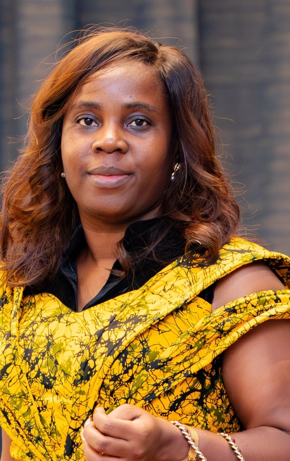Portrait of Doumbe Cecile, CEO of CMD Tourism and Trade Enterprises